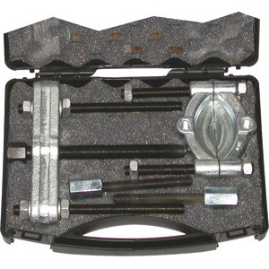 ESTRATTORI CON SEPARATORI IN ASSORTIMENTO Composizione:<br>1 Separatore Art. 1440 GA x Gr. 2<br>1 Estrattore Art. 1440 GAB x Gr. 2<br>2 Prolunghe Art. 1440 GD x Gr. 2 puller sets with separators 1441GD