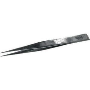 PINZETTE IN ACCIAIO Tipo largo a punte piatte lisce. precision tweezers 145