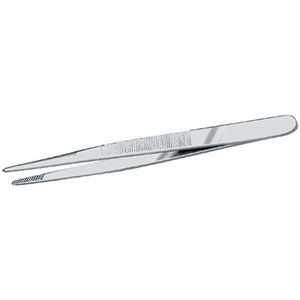 PINZETTE IN ACCIAIO Tipo a punte sottili arrotondate zigrinate. precision tweezers 146GB