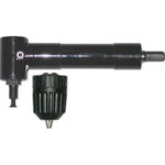 RINVII ANGOLARI A 90° PER TRAPANI E AVVITATORI Completo di mandrino senza chiave a bloccaggio rapido da mm 1,5-10 con attacco filett. 3/8x24.<br>Lunghezza max lato mandrino mm 110 c.ca.<br>Lunghezza max lato attacco mm 147 c.ca.<br>Velocità max di rotazione 2100 giri/min. Coppia massima 29,4 Nm. 90° angular adaptors for drills and screwdrivers 1545A