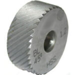 GODRONI A DEFORMAZIONE Dentatura elicoidale sinistra a 45° (BL 45). buckling knurling tools 1592GC 0.8