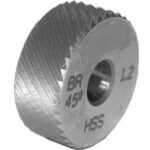 GODRONI A DEFORMAZIONE Dentatura elicoidale destra a 45° (BR 45). buckling knurling tools 1592GF