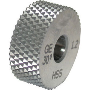 GODRONI A DEFORMAZIONE Dentatura incrociata a 30° con punte in rilievo (GE 30). buckling knurling tools 1592GH