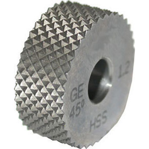 GODRONI A DEFORMAZIONE Dentatura incrociata a 45° con punte in rilievo (GE 45). buckling knurling tools 1592GL