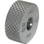 GODRONI A DEFORMAZIONE Dentatura incrociata a 45° con punte a rientrare (GV 45). buckling knurling tools 1592GP