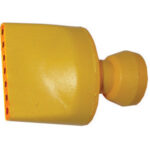 SISTEMA FLESSIBILE PER LUBRIFICARE-SOFFIARE E ASPIRARE ATTACCO 1/4" - 6 mm<br>2 getti piatti mm 24 con fori. oil-system regulation 1604GL