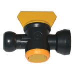 SISTEMA FLESSIBILE PER LUBRIFICARE-SOFFIARE E ASPIRARE 2 Regolatori con raccordo 1/4"- 6 mm. oil-system regulation 1624G