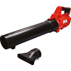 SOFFIATORI A BATTERIA Per uso con una sola mano grazie all'impugnatura ergonomica ricoperta di morbido materiale gommoso. Motore senza spazzole per una maggiore durata e potenza. Con ventilatore assiale che garantisce elevati volumi e velocità del flusso d'aria. Possibilità di regolare la velocità del flusso d'aria. Forniti con ugello di spazzamento per convogliare l'aria. Indicatore di livello carica batteria. <br>SENZA CARICABATTERIE (ved. art. O1669 GTE). cordless blowers 1670B