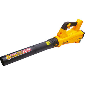 SOFFIATORI A BATTERIA Per uso con una sola mano grazie all'impugnatura ergonomica ricoperta di morbido materiale gommoso. Motore senza spazzole per una maggiore durata e potenza. Con ventilatore assiale che garantisce elevati volumi e velocità del flusso d'aria. Possibilità di regolare la velocità del flusso d'aria. <br>SENZA CARICABATTERIE (ved. art. 1637 LE). cordless blowers 1670BC