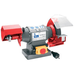 ELETTRO-SMERIGLIATRICI Completa di mola foro mm 16, senza spazzola. stand electric grinders 1693F