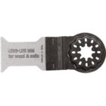 LAME OSCILLANTI E ACCESSORI CON ATTACCO STARLOCK PER UTENSILI MULTIFUNZIONE Lame in acciaio BIMETALLICO. Dentatura ondulata per uso universale. Per taglio grezzo di legni duri, compensati, MDF, truciolati, laminati, legni con chiodi e cartongesso. starlock blades and accessories for multi-tools 1711LD