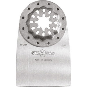 LAME OSCILLANTI E ACCESSORI CON ATTACCO STARLOCK PER UTENSILI MULTIFUNZIONE Spatola in acciaio CROMO-VANADIO. Per utilizzo su sughero, pelle e gomma. starlock blades and accessories for multi-tools 1711LT