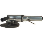 SMERIGLIATRICI ANGOLARI AD ARIA COMPRESSA Perno d'attacco filettato 5/8 con flange per fori Ø mm 22. Leva di avviamento con sicura. angular air grinders 1720GB