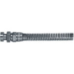 RACCORDI PER TUBI ELASTICI Per tubi Ø mm 8 x 6. compressed air accessories for hoses 1733A