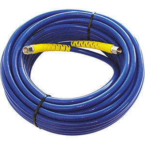 TUBI ELASTICI PER ARIA COMPRESSA Lungh. max totale metri 10. Ø tubo mm 12x8.<br>Fornito con raccordi girevoli filettati 1/4", femmina.<br> compressed air hoses 1733CPT