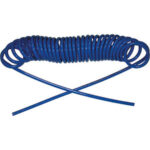 TUBI ELASTICI PER ARIA COMPRESSA Lungh. max totale metri 8.<br>Senza raccordi. compressed air hoses 1733E