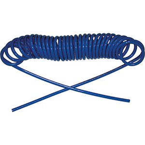 TUBI ELASTICI PER ARIA COMPRESSA Lungh. max totale metri 8.<br>Senza raccordi. compressed air hoses 1733E