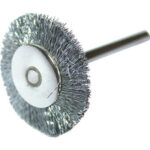 SPAZZOLE PER STAMPISTI Forma a disco. mini wire brushes 1798A 38