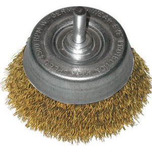 SPAZZOLE IN ACCIAIO E OTTONE circular brushes 1813G