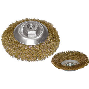 SPAZZOLE IN ACCIAIO E OTTONE  circular brushes 1819S