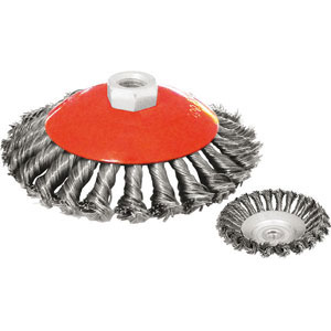 SPAZZOLE IN ACCIAIO E OTTONE  circular brushes 1819SV