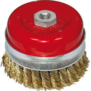 SPAZZOLE IN ACCIAIO E OTTONE  circular brushes 1822L