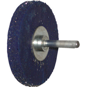 SPAZZOLE IN ACCIAIO CON LEGANTE SINTETICO A disco, con attacco cilindrico Ø mm 6. Velocità giri/min. 15000. circular brushes 1830G