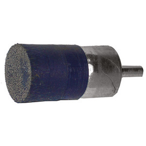 SPAZZOLE IN ACCIAIO CON LEGANTE SINTETICO A pennello, con attacco cilindrico Ø mm 6. Velocità giri/min. 15000. circular brushes 1832G