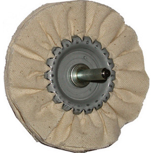 SPAZZOLE IN PANNO A disco, con attacco cilindrico Ø mm 6. cloth brushes 1833P