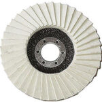 DISCHI LAMELLARI IN FELTRO A profilo piatto e supporto in fibra di vetro. lamellar bevel felt wheels 1833ZE 125