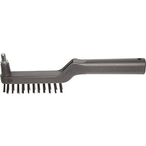 SPAZZOLE IN FILO DI ACCIAIO A 2 ranghi. brushes 1844T