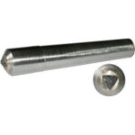 DIAMANTI INDUSTRIALI Attacco C.M. 1. Lungh. totale mm 70. single-point diamond nibs 1872 0.25