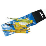 COMBINAZIONE GIRAVITI PROVA LUCI E CANDELE AUTO Composizione:<br>1 giravite per candele auto<br>1 giravite prova luci con morsetto per tensioni da 6 a 24 Volt. car light tester 1906GS