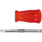 GIRAVITI ACCORCIATI CON LAMA REVERSIBILE In scatole di 20 pezzi short reversible screwdrivers 1910GP