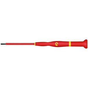 GIRAVITI PER ELETTRONICA E MECCANICA FINE LINEA WITTRON VDE Tipo con punta piana. VDE screwdrivers line Wittron 1913GA
