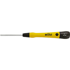 GIRAVITI PER ELETTRONICA LINEA ESD DISSIPATIVA Tipo con punta a croce PHILLIPS. ESD screwdrivers dissipative line 1916GB