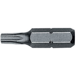 BITS CON ATTACCO ESAGONALE 1/4" DIN 3126 C 6,3 PER AVVITATORI E TRAPANI Tipo ad impronta TORX. blades for electric drills 1991GL