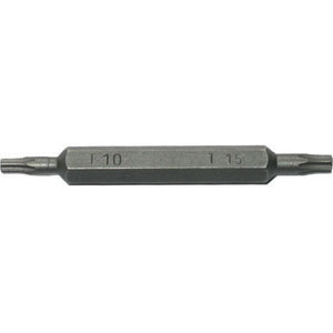 INSERTI ESAGONALI COMBINATI PER TRAPANI Tipo con doppia impronta TORX. Lunghezza totale mm 60. exagonal combined bits for electric drills 1993GS