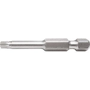 INSERTI CON ATTACCO ESAGONALE 1/4" DIN 3126 E 6,3 UNIVERSALE PER AVVITATORI E TRAPANI A BATTERIA ED ELETTRICI Tipo ad impronta TORX-PLUS®. Lunghezza totale mm 50. blades for cordless and electric impact screwdrivers and drills 1994GVC