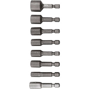 INSERTI CON ATTACCO ESAGONALE 1/4" DIN 3126 E 6,3 IN ASSORTIMENTO Assortimento di 8 pz. art. 1994 GZ 4 - 5 - 5,5 - 6 - 7 - 8 - 10 - 13.<br>In scatola di cartone. screwdriver bits sets 1994GZB