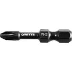 INSERTI CON ATTACCO ESAGONALE 1/4" DIN 3126 E 6,3 UNIVERSALE PER AVVITATORI E TRAPANI A BATTERIA ED ELETTRICI Taglio a croce Phillips. Lunghezza totale mm 38. blades for cordless and electric impact screwdrivers and drills 1994RA 2