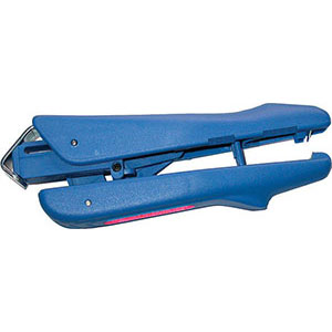 SPELACAVI A MOLLA Lama in acciaio a profondità variabile. Arco di tenuta del cavo regolabile in due posizioni. Lama posteriore per togliere l'isolamento dei conduttori con sezione mm^2 0,5 a 6. Lunghezza mm 155. cable dismantle tools 199GV