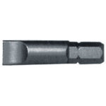 BITS CON ATTACCO ESAGONALE 5/16" DIN 3126 C 8 PER AVVITATORI E TRAPANI ELETTRICI Taglio diritto. Lunghezza totale mm 41. blades for electric drills 2000GA 8