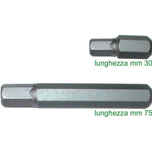 INSERTI CON ATTACCO ESAGONALE MM 10 PER AVVITATORI Tipo ad esagono. blades for electric drills 2006GA