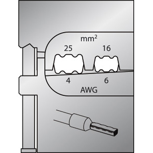 PINZE MODULARI PER CRIMPARE  modular crimping pliers 202GCS 7