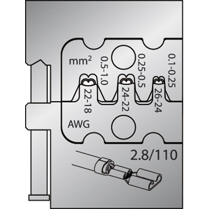 PINZE MODULARI PER CRIMPARE  modular crimping pliers 202GCS 9