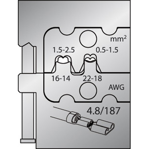 PINZE MODULARI PER CRIMPARE  modular crimping pliers 202GCS 10
