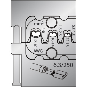 PINZE MODULARI PER CRIMPARE  modular crimping pliers 202GCS 11