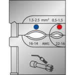 PINZE MODULARI PER CRIMPARE  modular crimping pliers 202GCS 21