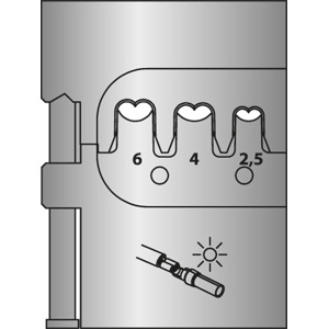 PINZE MODULARI PER CRIMPARE  modular crimping pliers 202GCS 24